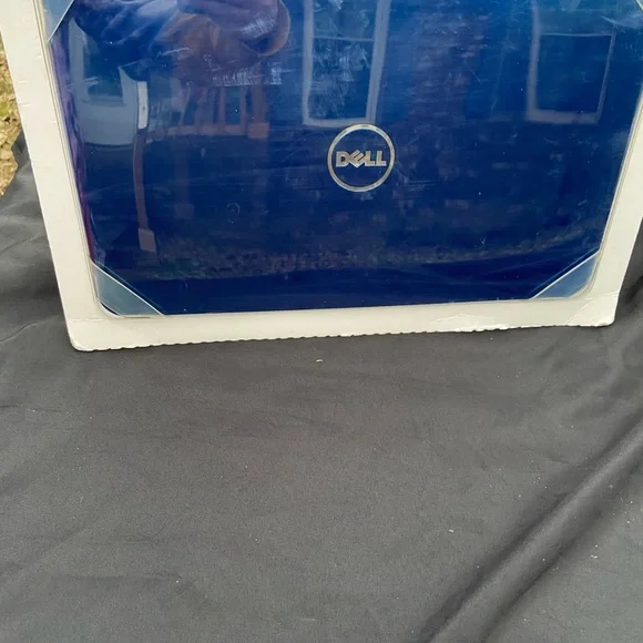 NWT DELL Inspiron 15R hard shell blue laptop cover - Picture 2 of 4